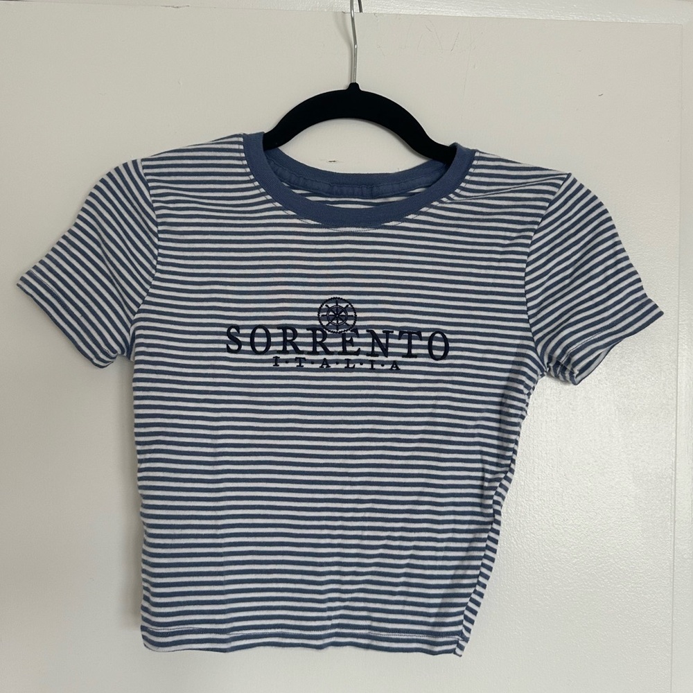 Sorrento Italia cropped tee